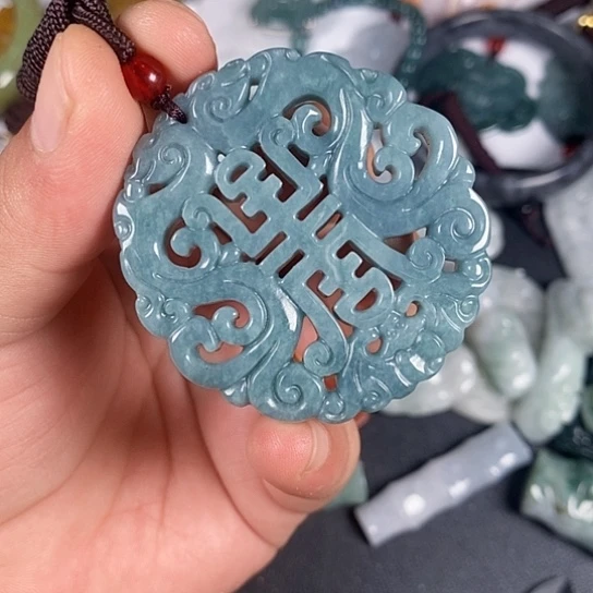 翡翠未镶嵌颈饰天然翡翠