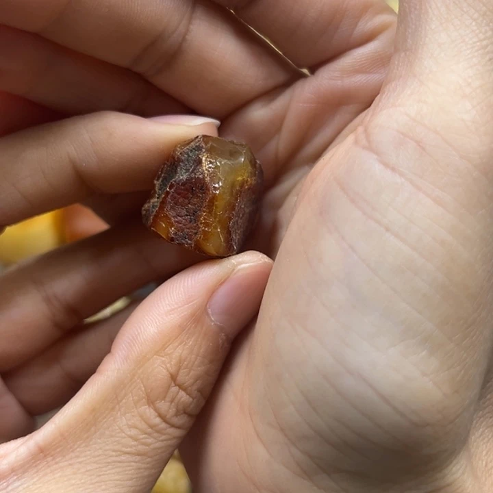 琥珀未镶嵌珠宝奇石蜜蜡定制老型