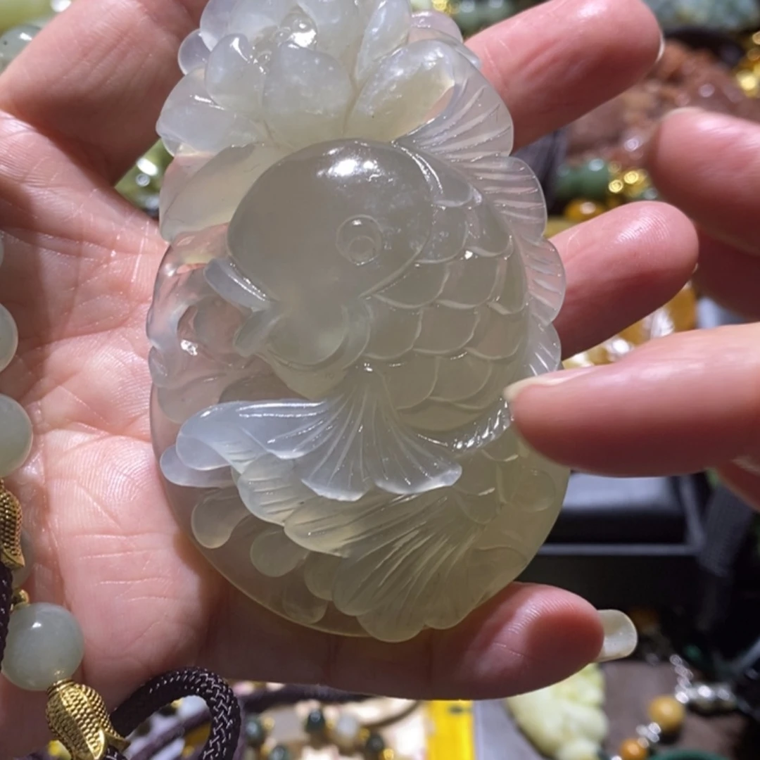 【闪购商品】岫玉毛衣链未镶嵌