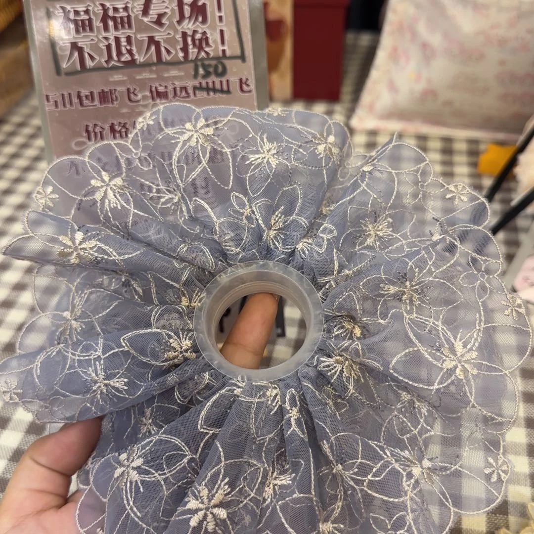 布艺非金属蕾丝款