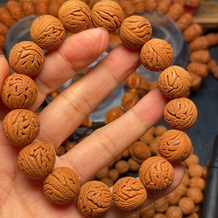 桃核手串龙纹桃核2