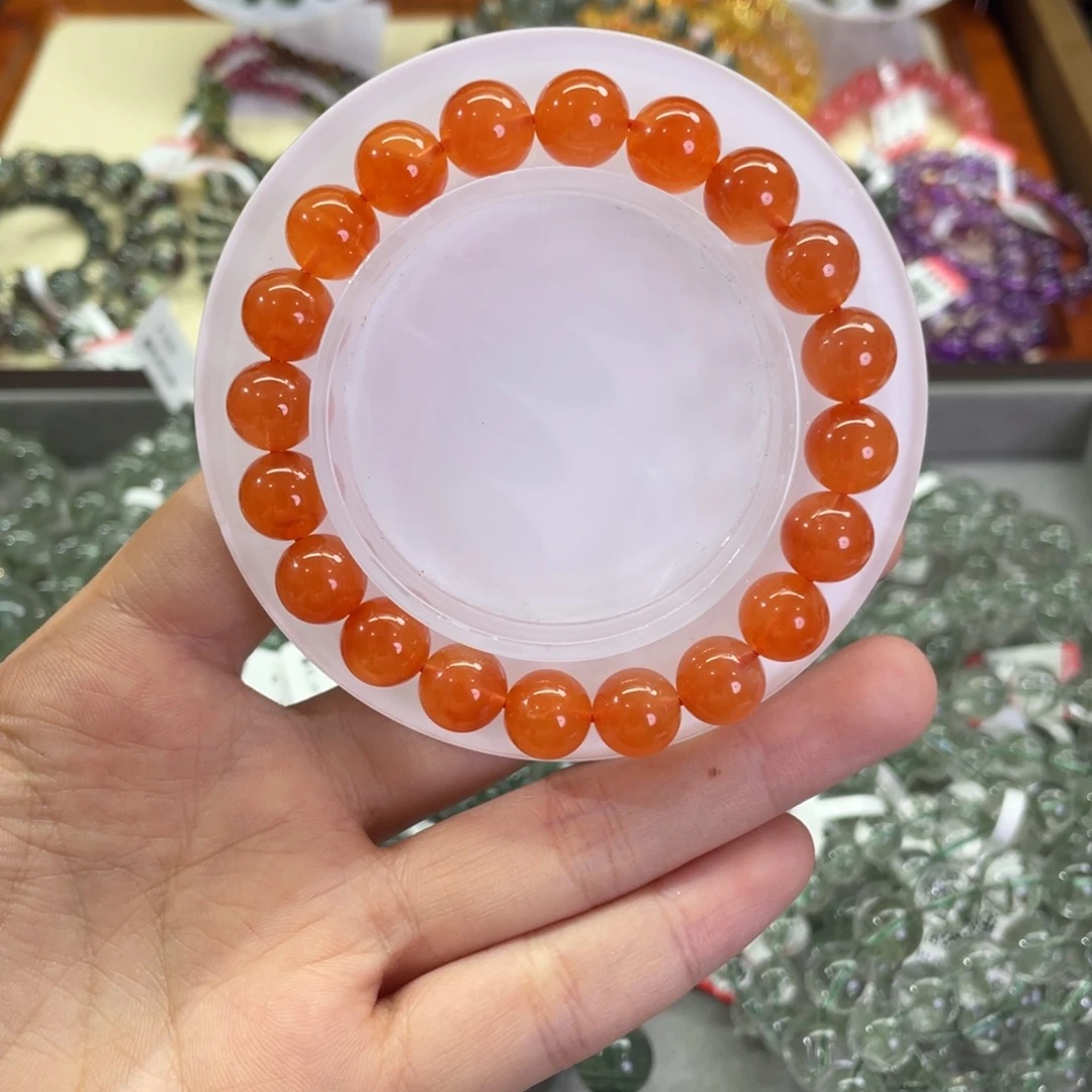 水晶手链未镶嵌红兔毛9.8mm