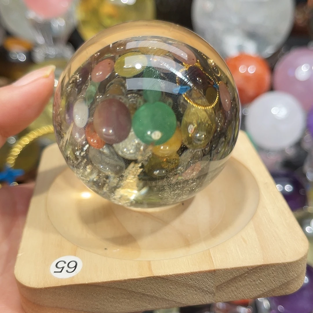 水晶珠宝半成品未镶嵌微瑕6.64