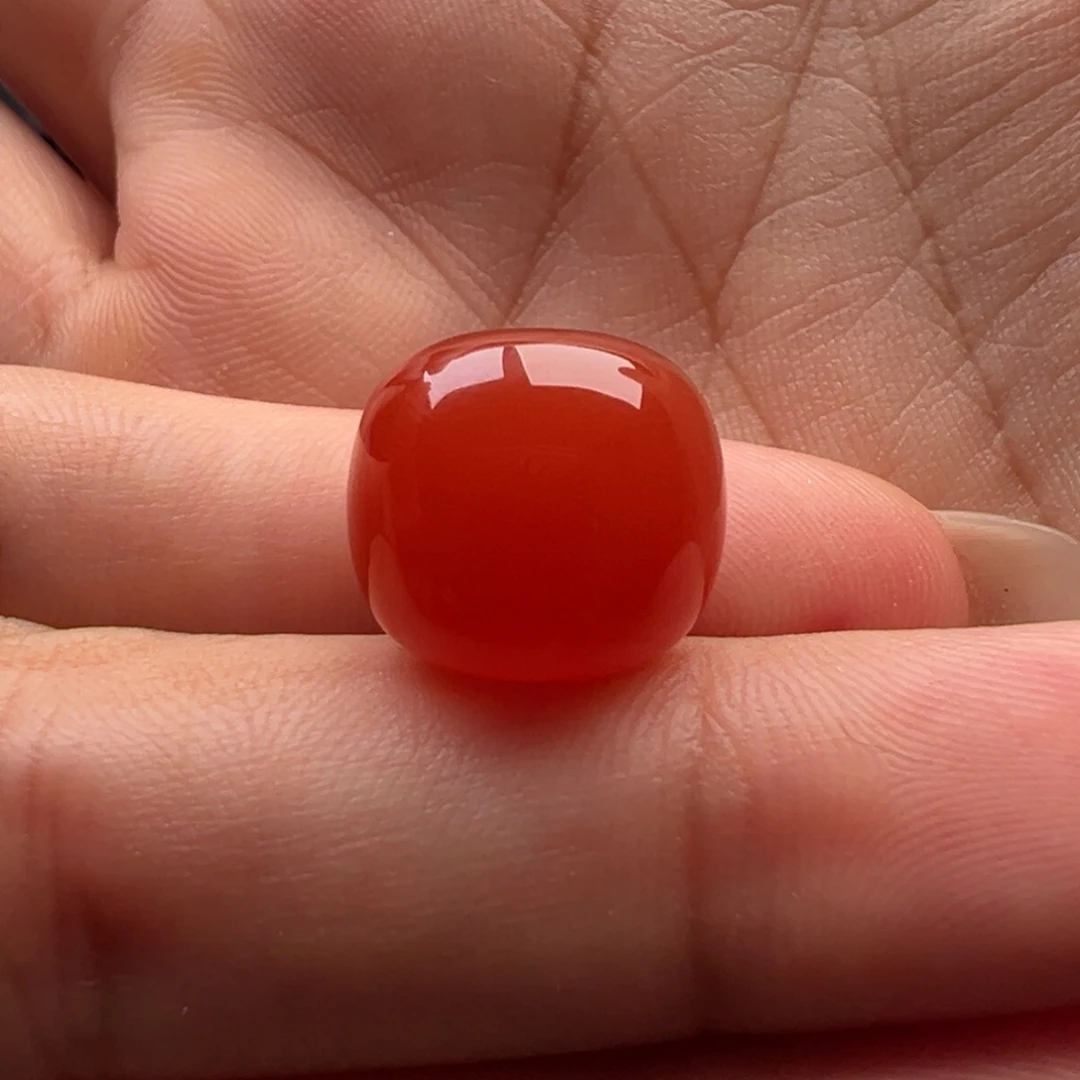 南红玛瑙未镶嵌老型13.5x12.4