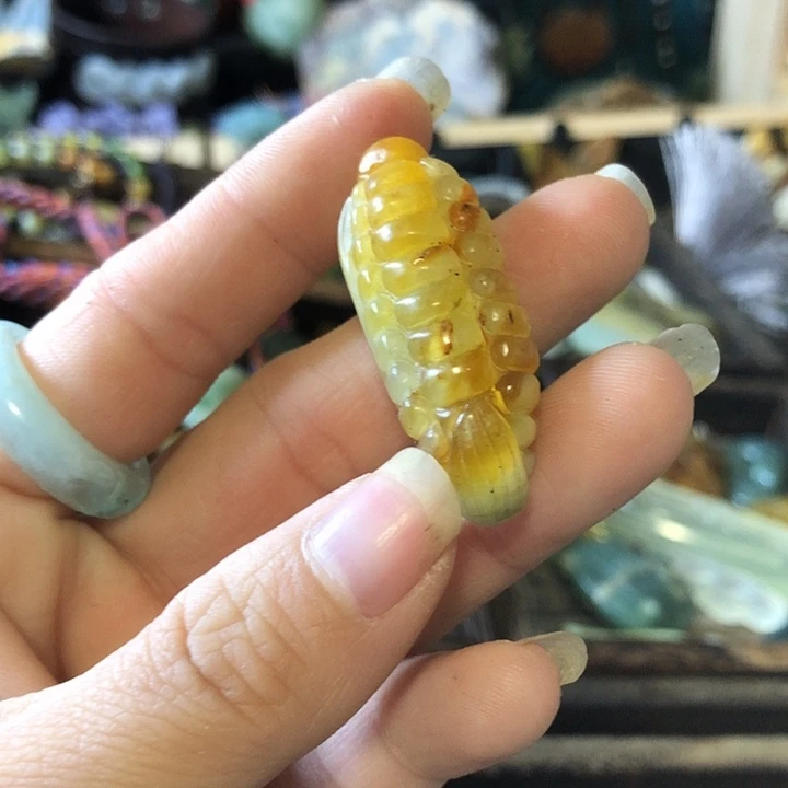 岫玉未镶嵌岫玉挂件
