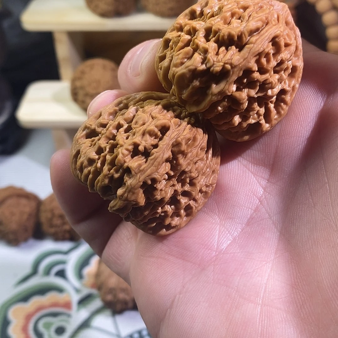 把件文玩核桃40尺南疆石