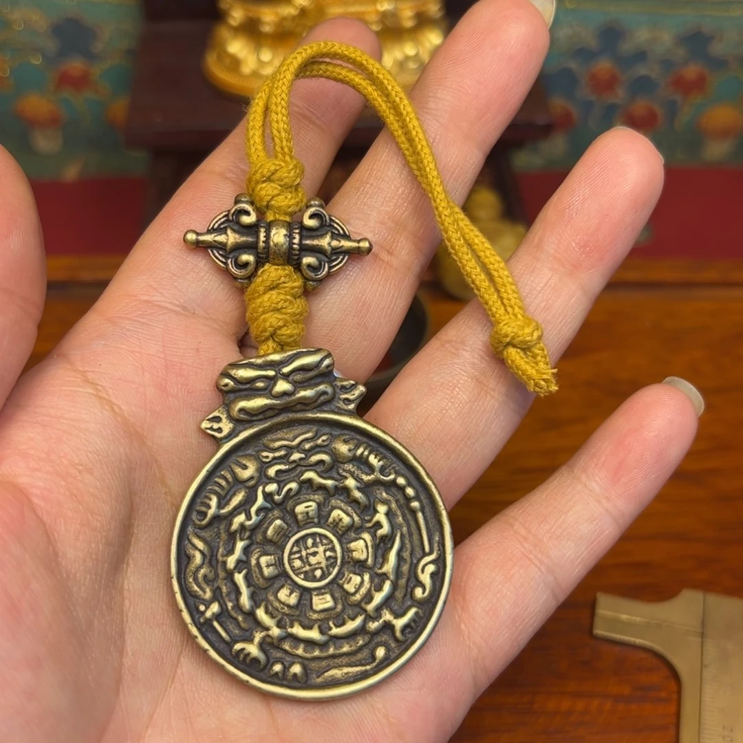 泥塑黄*龙藏式风格小牌子