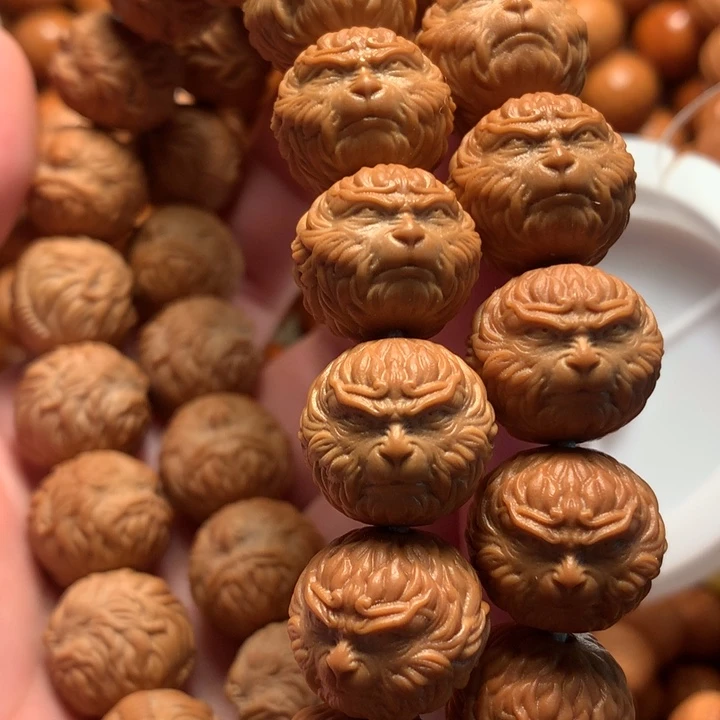 【闪购商品】猴头核桃手串先**兵悟空