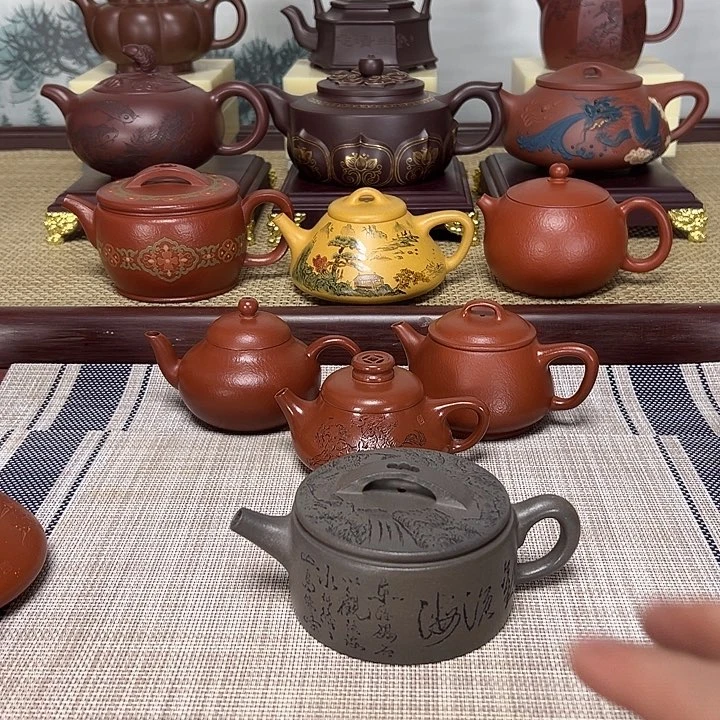 紫砂茶壶强****⁹紫砂壶的制作汉瓦