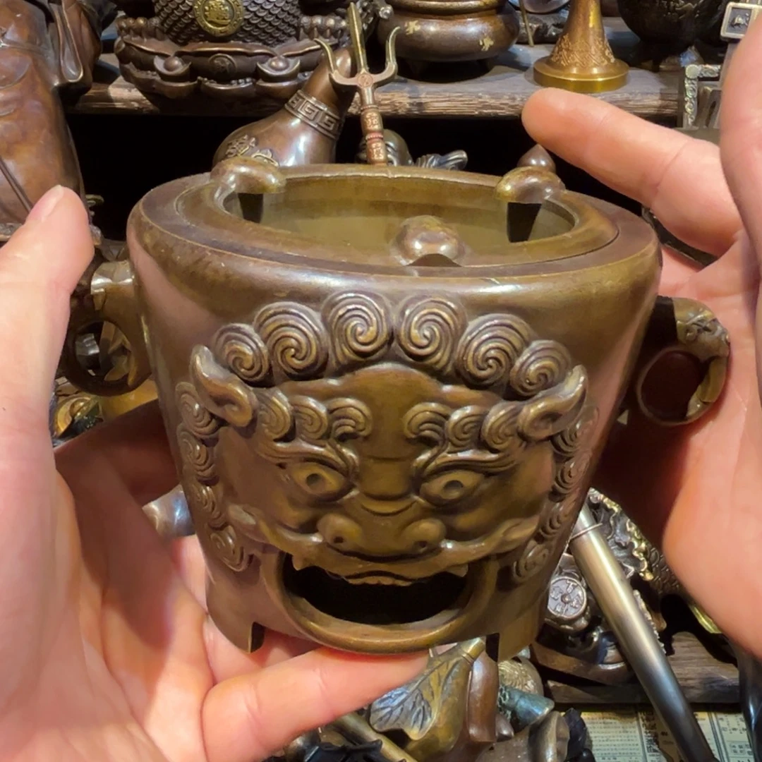 年年有铜铜器摆件