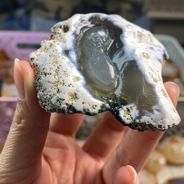 玛瑙/玉髓吊坠(不含链)未镶嵌