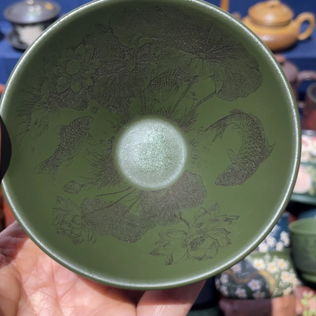 原矿紫砂手工主人杯