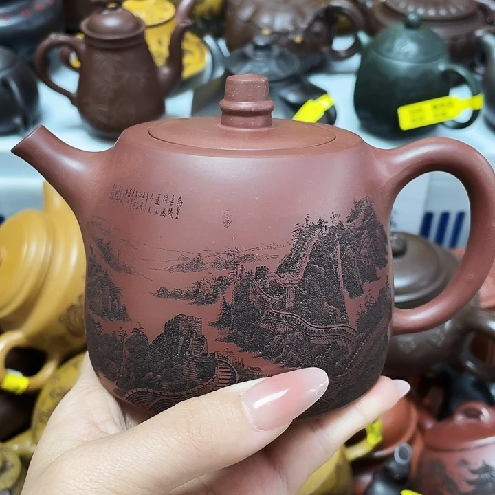 450cc宜兴紫砂壶工艺