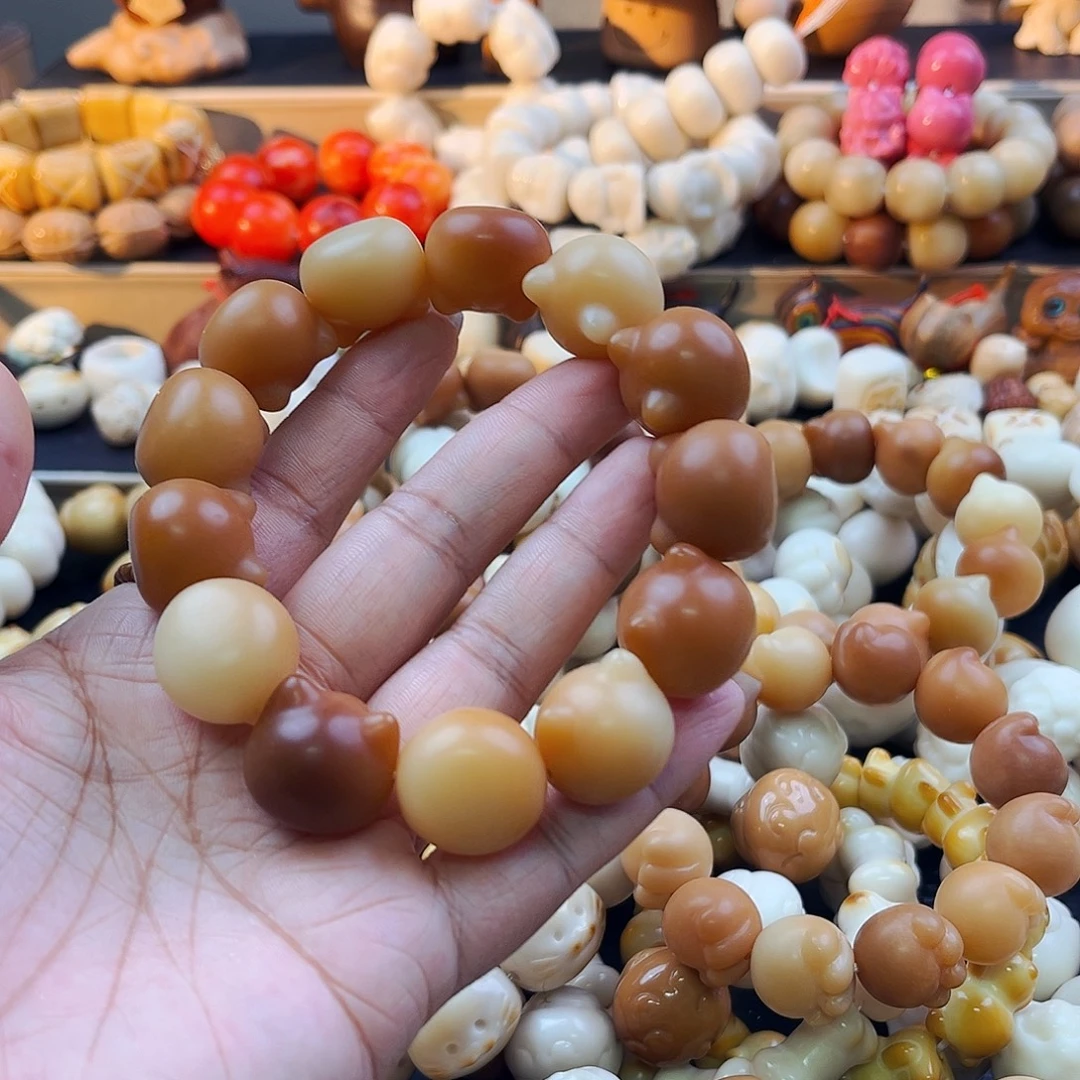 池***猛菩提根/象牙果手串大猛/菩提猫头