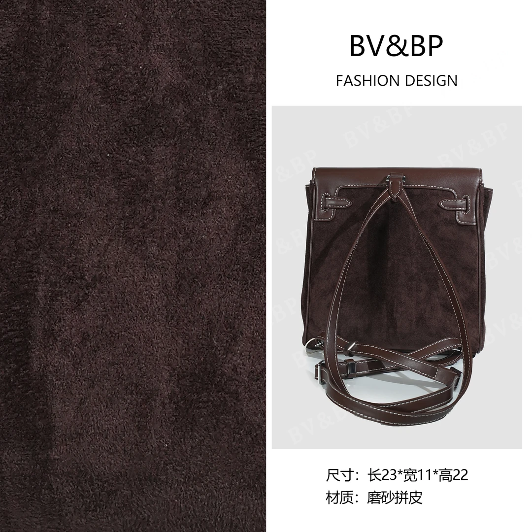 BV&BP· 原创设计 真皮高定手提单肩包 BV5521-乌木色
