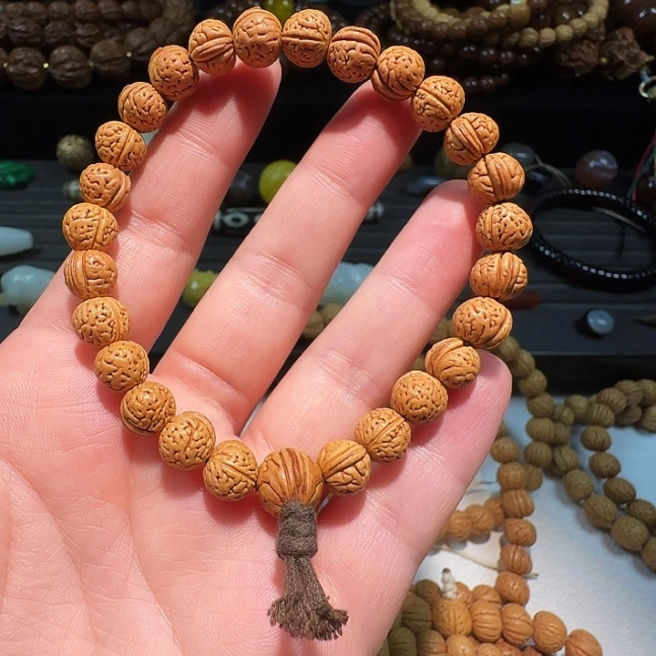 吊坠桃核桃核手串