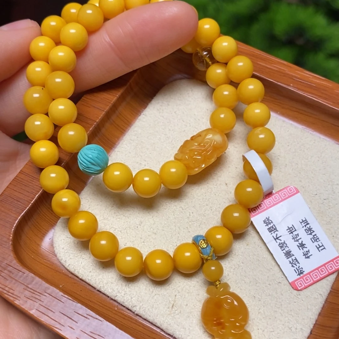 【闪购商品】手链蜜蜡未镶嵌手串