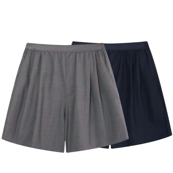 2025夏季新款时尚宽松休闲直通短裤D066