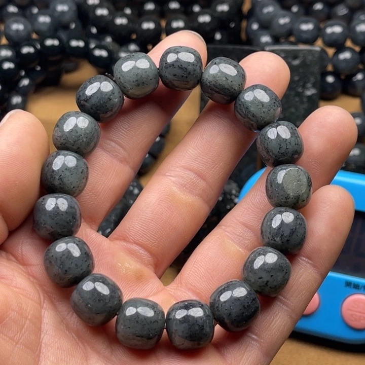 灭***霸和田玉未镶嵌手串