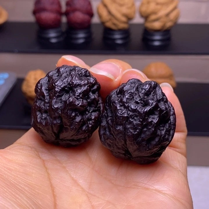 把件文玩核桃血舍利地闷7