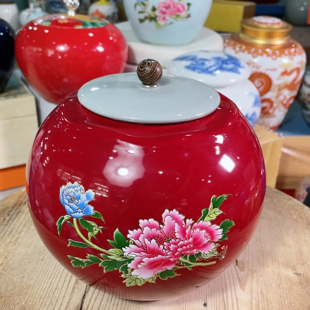 【闪购商品】罐陶瓷茶叶罐密封罐