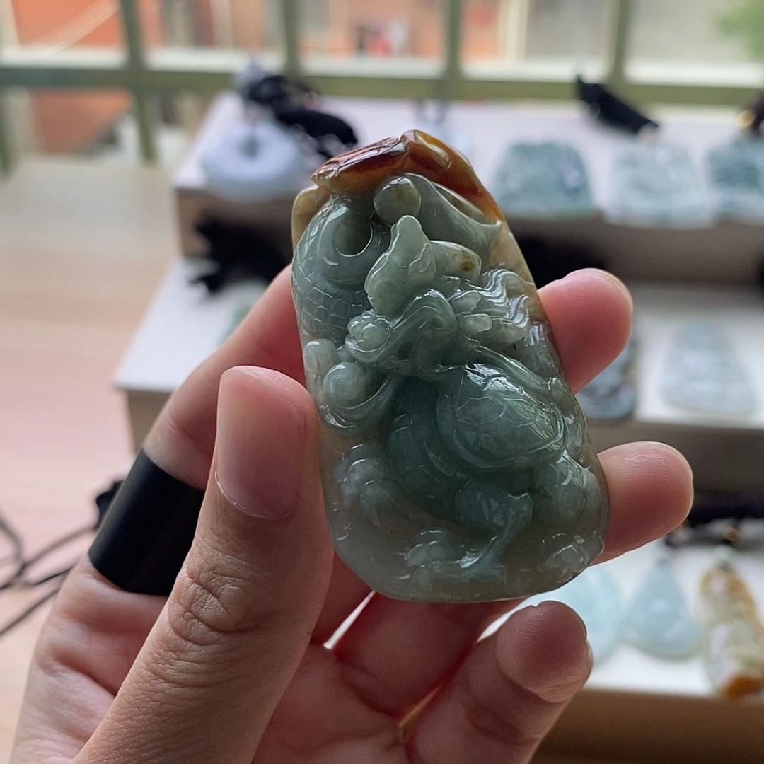 【闪购商品】颈饰未镶嵌翡翠天然缅甸A货翡翠