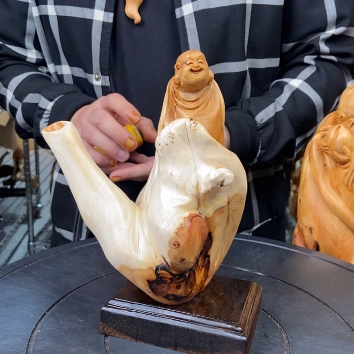 柏木（崖柏）随型摆件