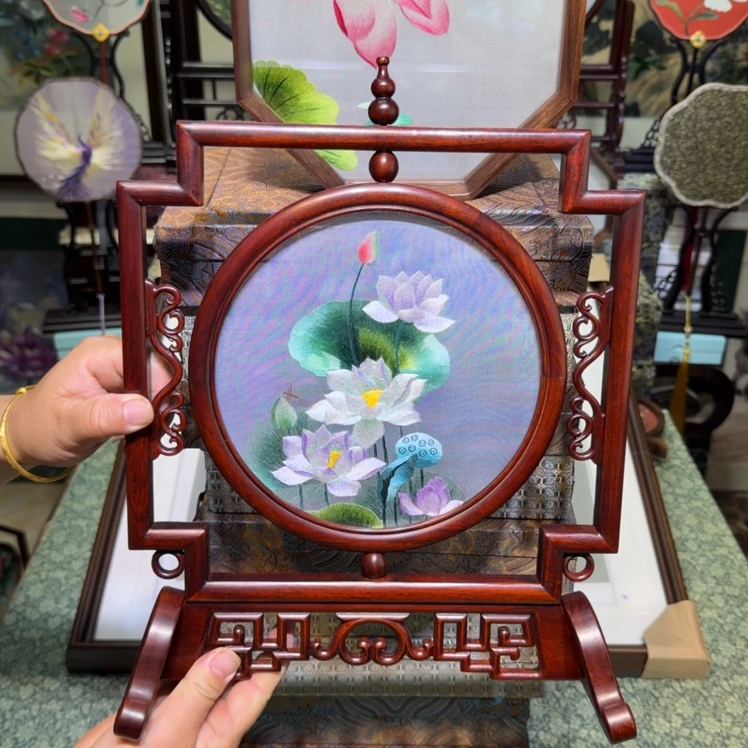 刺绣手工苏绣工艺制作技艺精湛异色精品