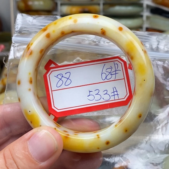 蛇纹石玉未镶嵌颈饰j***x