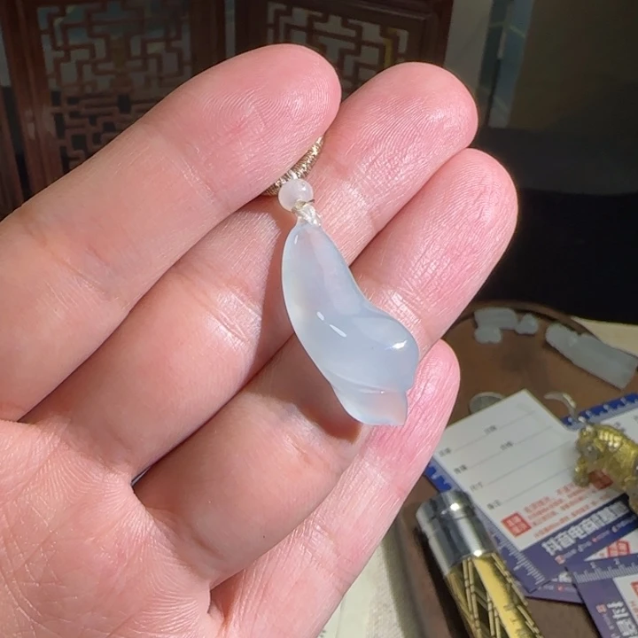 未镶嵌定制翡翠玉兰花