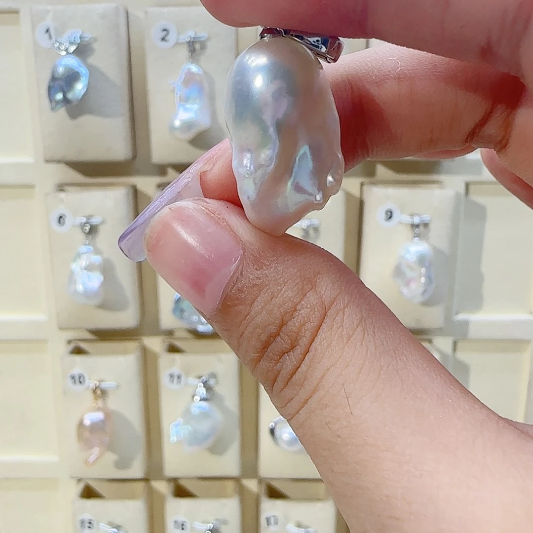 颈饰淡水珍珠合金