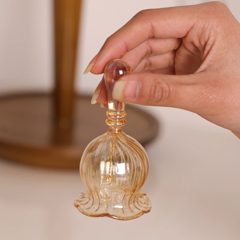 yyglass威尼斯风中古玻璃铃铛桌面装饰餐铃茶席装饰摆件小众设计