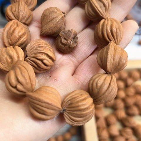 野生桃核佛手佛手16尺寸手串