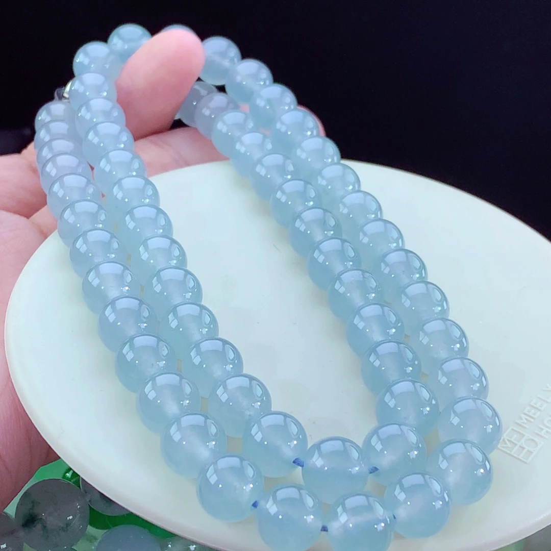 翡翠手链未镶嵌卡10