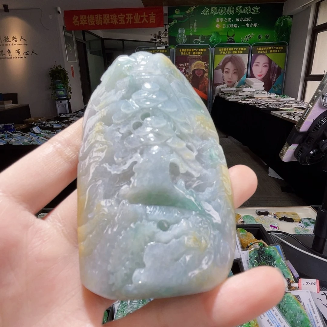 颈饰未镶嵌翡翠翡翠