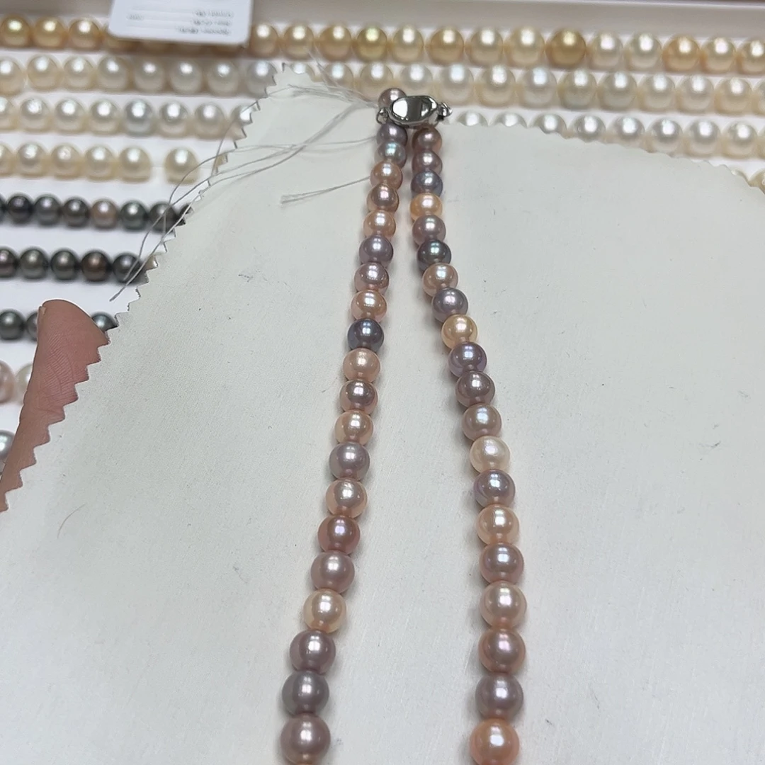 淡水珍珠颈饰未镶嵌7-9无核