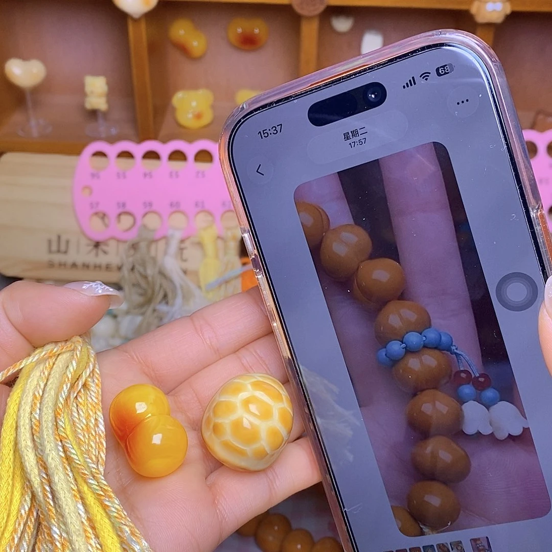 猴头核桃吊坠金桂和二代心和大富甲和风铃花绿提溜