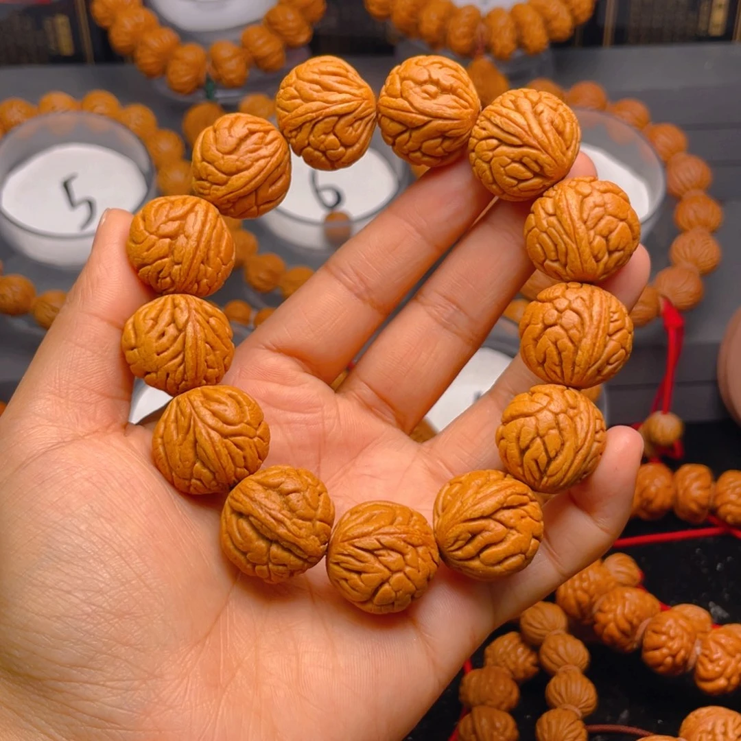 桃核手串红红火火过大年6