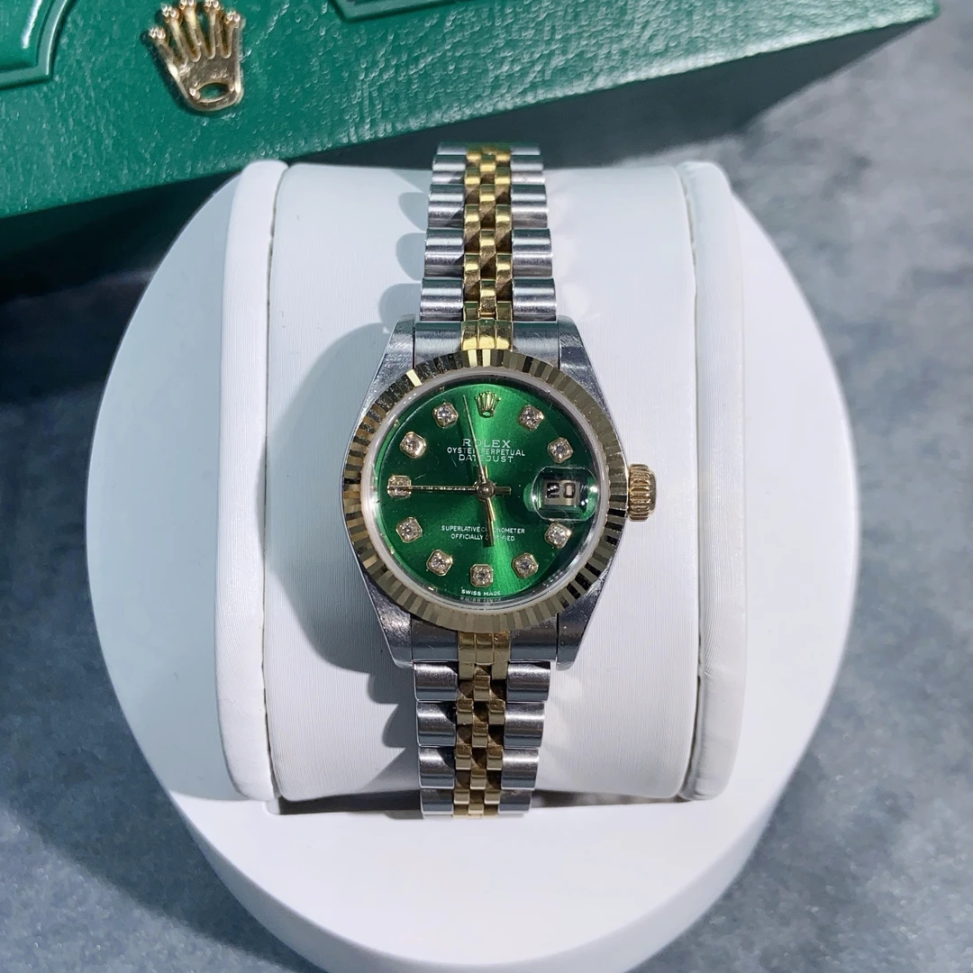 99新 Rolex/劳力士 日志系列/女表/原钻/单表/时尚/79173/26mm