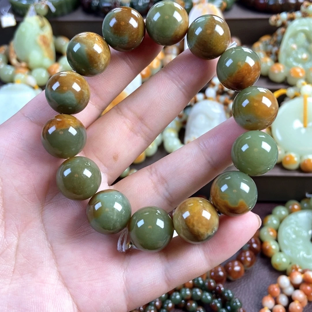 透闪石质玉未镶嵌手串