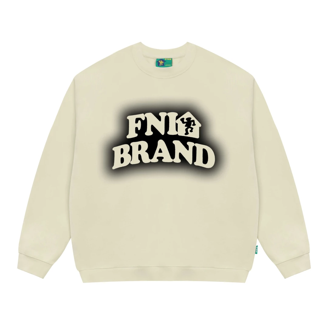 FNI主理人（基础款）圆领卫衣男女情侣款上衣加绒加厚冬季潮牌重磅