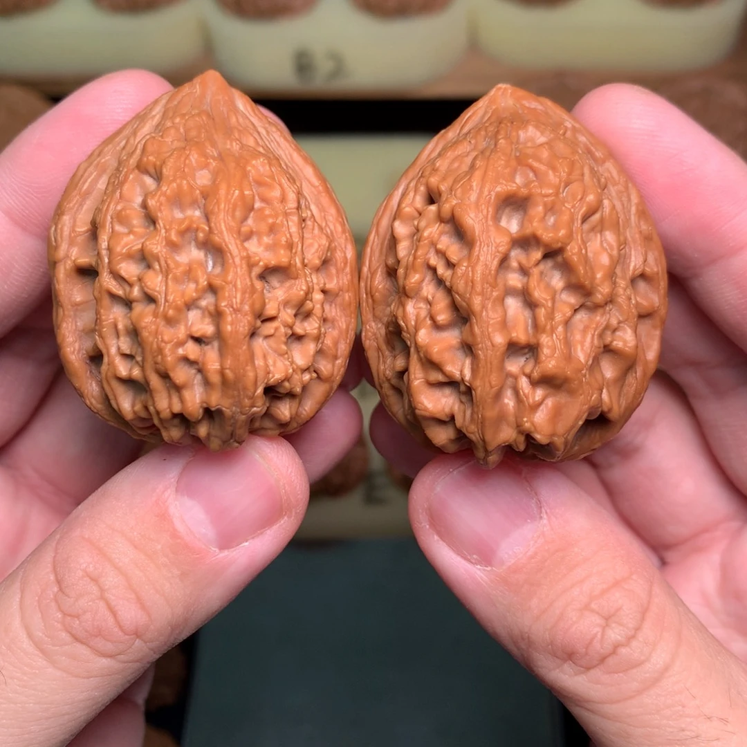 吊坠文玩核桃39边41肚大沽石全品无药54g