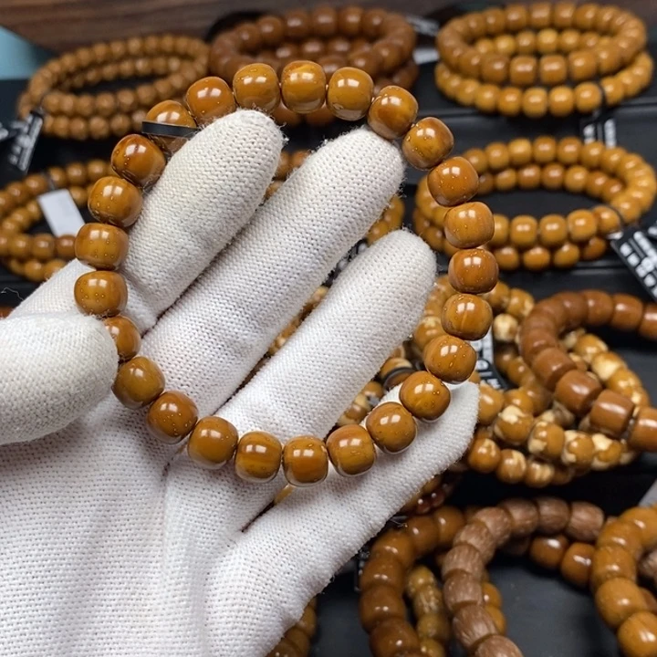 紫金鼠手串实心微瑕老型尺寸9