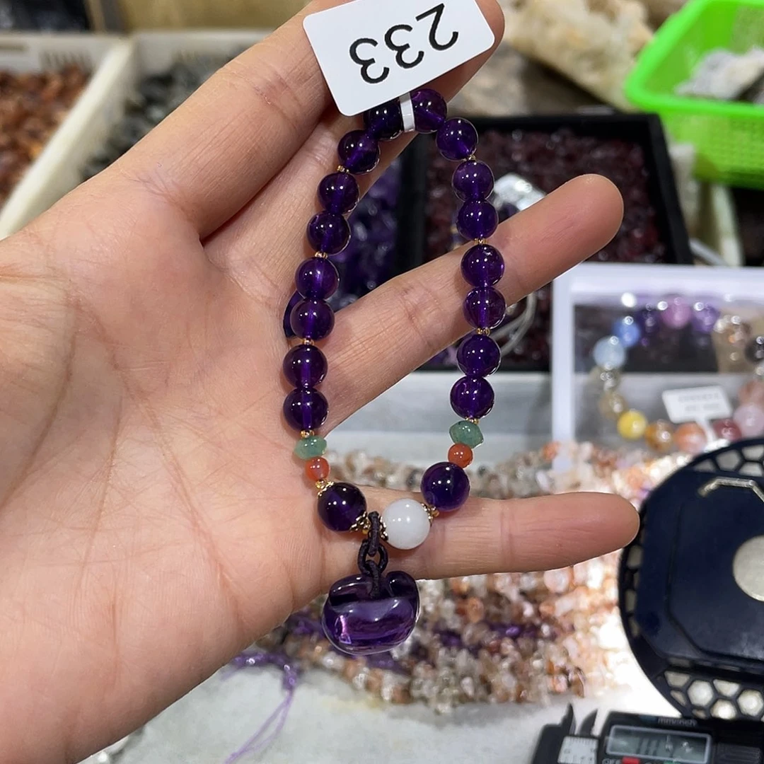 水晶手串未镶嵌婳****）z 5021