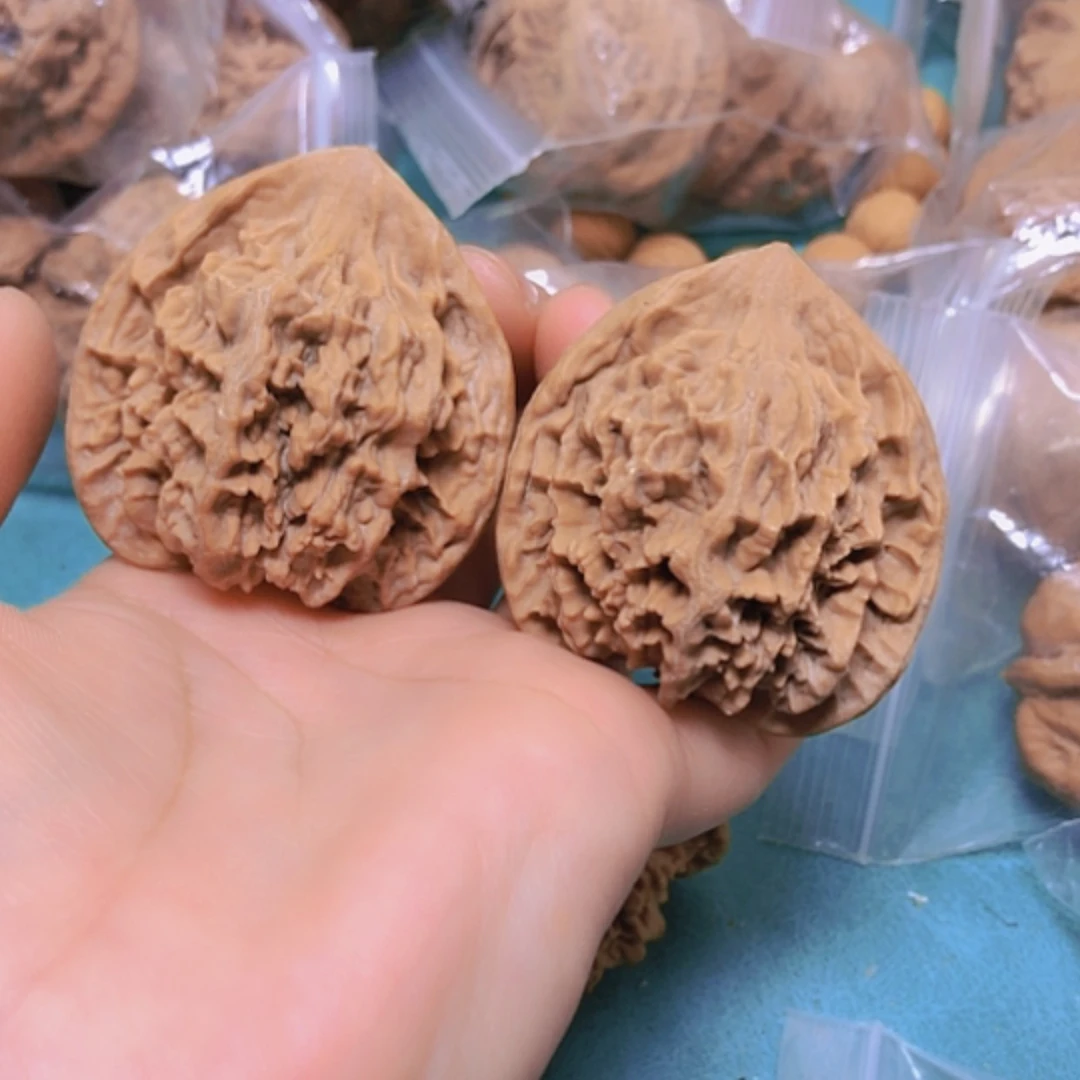 【闪购商品】把件核桃46.5龙鳞全品