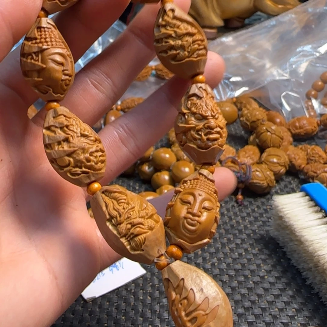 橄榄核手串/手链包衣一念