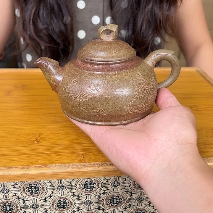 一***毛茶壶紫砂紫砂艺术