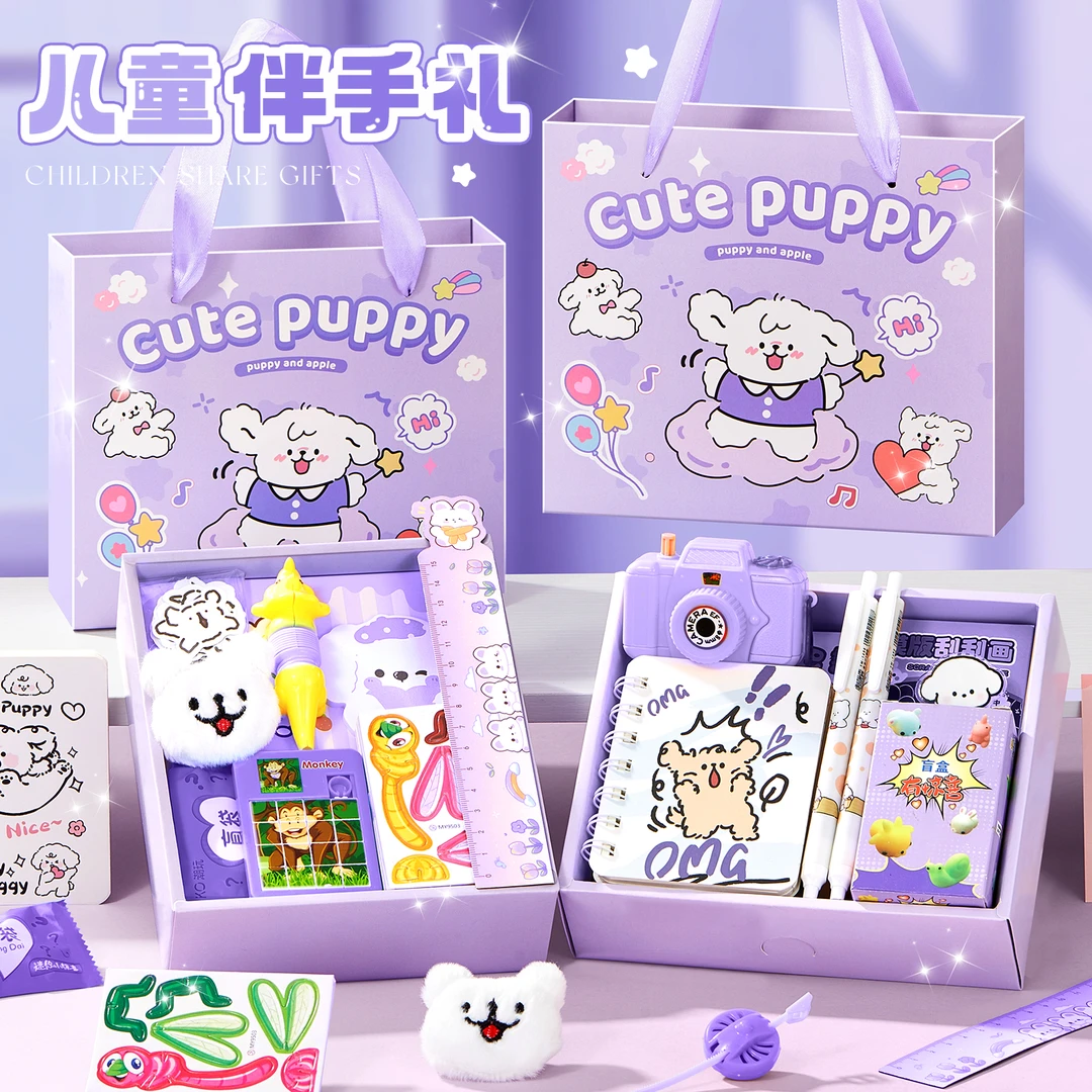 儿童生日伴手礼盒小学生实用奖励小礼物幼儿园全班分享小礼品十岁
