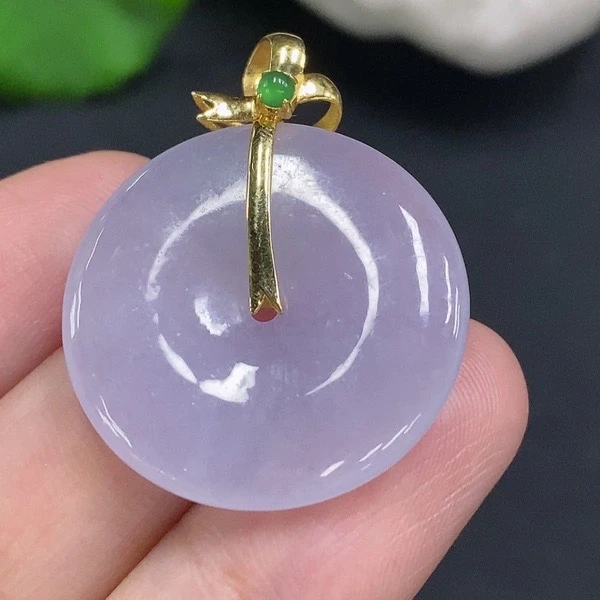 P50-天然A货翡翠-平安扣