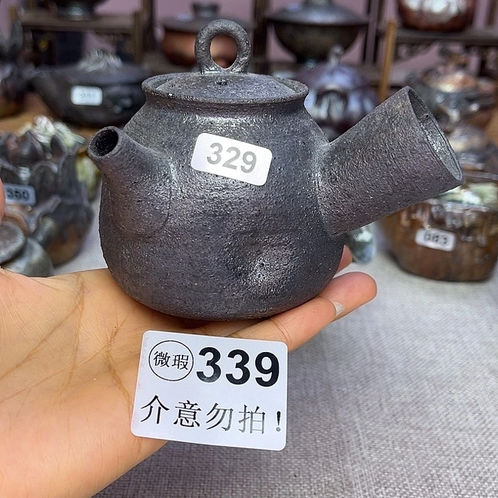 裸柴烧陶瓷手工茶器